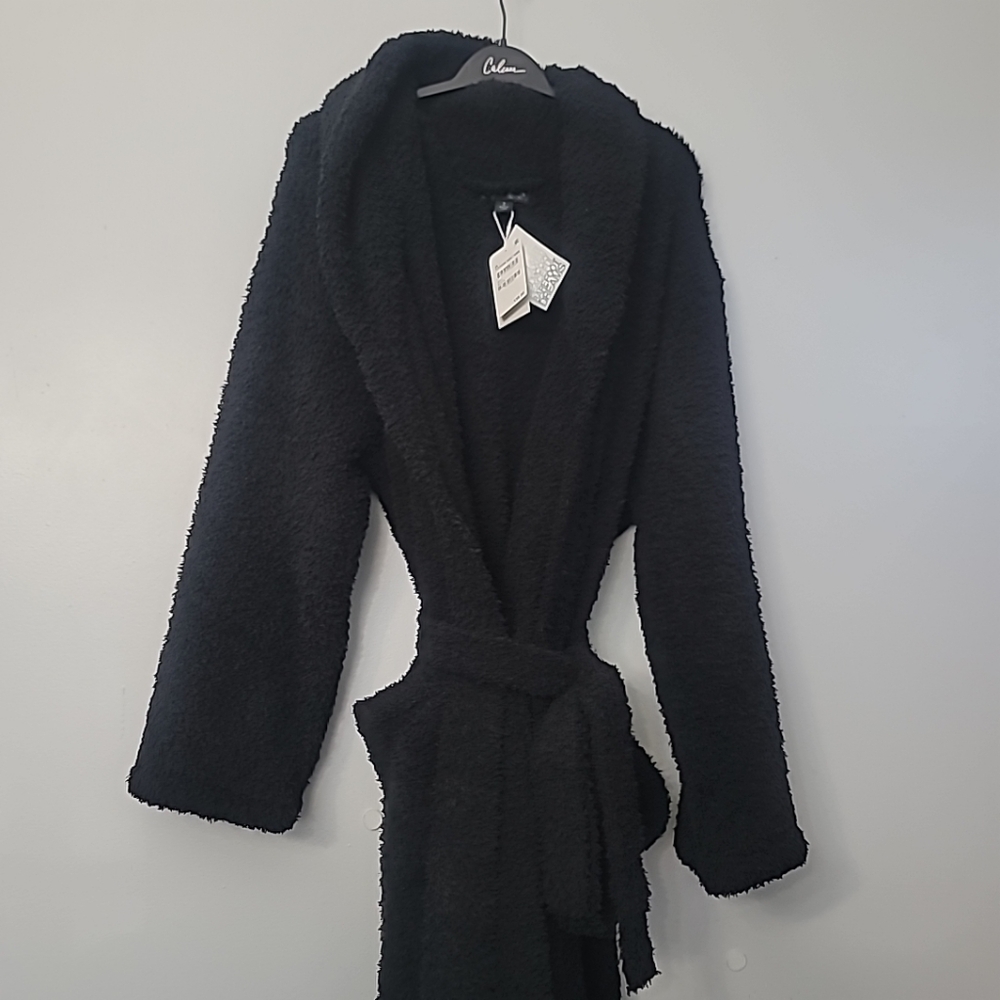 Barefoot Dreams Unisex Cozy Chic  Long Wrap Cozy Robe - Picture 4 of 10